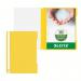 Leitz Standard Plastic Files 30% pre-consumer recycled plastic Yellow- Outer Carton of 25 41910015