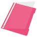 Leitz Standard Plastic File 30% pre-consumer recycled plastic Pink - Outer Carton of 25 41910022