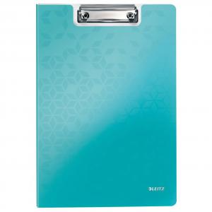 Leitz WOW Clipfolder with Cover A4 - Metallic Ice Blue - Outer carton