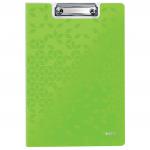 Leitz WOW Clipfolder with cover. A4. Green 41990054