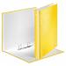 Leitz WOW Ring Binder Laminated. 25 mm, 2 D Ring mechanism. A4. Yellow. - Outer carton of 10 42410016