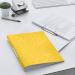 Leitz WOW Ring Binder. Polypropylene. 25 mm, 2 Round Ring mechanism. A4. Yellow. - Outer carton of 10 42570016