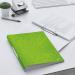 Leitz WOW Ring Binder. Polypropylene. 25 mm, 2 Round Ring mechanism. A4. Green - Outer carton of 10 42570054