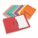 Rexel Jiffex Foolscap Transfer File - Green (Pack of 50) 43214EAST