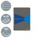 Leitz Office Notebook A5 ruled, wirebound with cardboard cover - Outer carton of 5 44591035