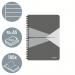 Leitz Office Notebook A5 ruled, wirebound with cardboard cover - Outer carton of 5 44591085