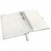 Leitz Style Notebook A4 ruled with hardcover 80 sheets. With fastener, pen holder and inside pockets. Celadon Green - Outer carton of 5 44750053