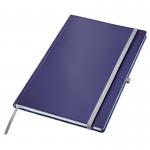 Leitz Style Notebook A4 ruled with hardcover 80 sheets. Titan Blue - Outer carton of 5 44751069