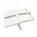 Leitz Complete Hard Cover Notebook A5 ruled red - Outer carton of 6 44780025