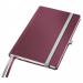 Leitz Style Notebook Hard Cover A5 ruled garnet red - Outer carton of 5 44850028