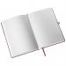 Leitz Style Notebook Hard Cover A5 ruled garnet red - Outer carton of 5 44850028