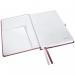 Leitz Style Notebook Hard Cover A5 ruled garnet red - Outer carton of 5 44850028