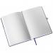 Leitz Style Notebook Hard Cover A5 ruled titan blue - Outer carton of 5 44850069