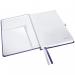 Leitz Style Notebook Hard Cover A5 ruled titan blue - Outer carton of 5 44850069