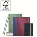 Leitz Style Notebook A5 ruled with hardcover 80 sheets.Garnet Red - Outer carton of 5 44851028