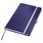Leitz Style Notebook A5 ruled with hardcover 80 sheets. Titan Blue - Outer carton of 5 44851069