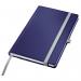 Leitz Style Notebook A5 ruled with hardcover 80 sheets. Titan Blue - Outer carton of 5 44851069