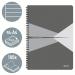 Leitz Notebook Office PP A4 Ruled Assorted - Outer Carton of 5 44961099