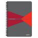 Leitz Notebook Office PP A5 Ruled Red - Outer Carton of 5 44991025