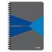 Leitz Notebook Office PP A5 Ruled Blue - Outer Carton of 5 44991035