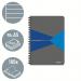 Leitz Notebook Office PP A5 Ruled Blue - Outer Carton of 5 44991035
