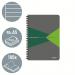 Leitz Notebook Office PP A5 Ruled Green- Outer Carton of 5 44991055