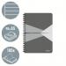Leitz Notebook Office PP A5 Ruled Grey - Outer Carton of 5 44991085