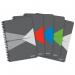 Leitz Notebook Office PP A5 Ruled Assorted - Outer Carton of 5 44991099