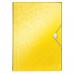 Leitz WOW Expanding File Organizer. Polypropylene. 6 index compartments. A4. Yellow. - Outer carton of 5 45890016