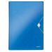 Leitz WOW Project File A4 Polypropylene 250 Sheet Capacity Blue Metallic - Outer carton of 5 45890036