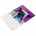 Leitz WOW 3 Flap Folder A4 Polypropylene 150 Sheet Capacity Purple - Outer carton of 10 45990062