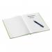 Leitz WOW Notebook A4 ruled with hardcover 80 sheets. Green - Outer carton of 6 46251054