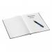 Leitz WOW Notebook A4 ruled with hardcover 80 sheets. Black - Outer carton of 6 46251095