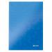 Leitz WOW Notebook A5 ruled with hardcover 80 sheets. Blue - Outer carton of 6 46271036