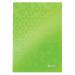 Leitz WOW Notebook A5 ruled with hardcover 80 sheets. Green - Outer carton of 6 46271054