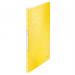 Leitz WOW Display Book Polypropylene. 20 pockets. 40 sheet capacity. A4. Yellow 46310016