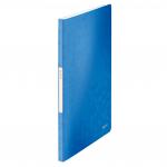 Leitz WOW Display Book Polypropylene. 20 pockets. 40 sheet capacity. A4. Blue - Outer carton of 10 46310036