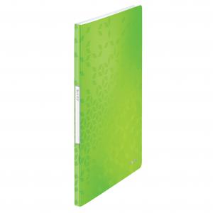Leitz WOW Display Book Polypropylene. 20 pockets. 40 sheet capacity.