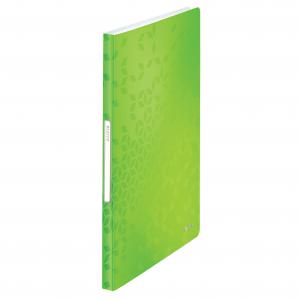 Leitz WOW Display Book Polypropylene. 40 pockets. 80 sheet capacity.