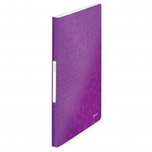 Leitz WOW Display Book Polypropylene. 40 pockets. 80 sheet capacity.