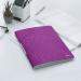 Leitz WOW Display Book Polypropylene. 40 pockets. 80 sheet capacity. A4. Purple. - Outer carton of 10 46320062