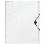 Leitz WOW Divider Book. Polypropylene. 6 tabbed dividers. A4. White 46330001