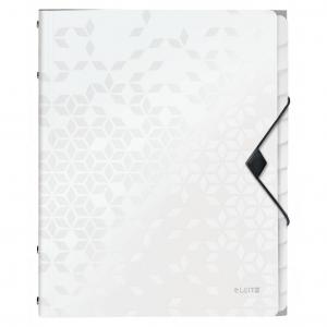 Leitz WOW Divider Book. Polypropylene. 12 tabbed dividers. A4. White