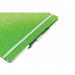 Leitz WOW Be Mobile Notebook A4 ruled, wirebound with PP cover. 80 sheets, 4-hole punched. Pen holder and 3 flap folder. Green - Outer Carton of 6 46440054