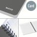 Leitz Office Notebook A4 squared, wirebound with cardboard cover - Outer carton of 5 46471025