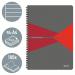 Leitz Office Notebook A4 ruled, wirebound with cardboard cover - Outer carton of 5 46481025