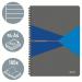 Leitz Office Notebook A4 ruled, wirebound with cardboard cover - Outer carton of 5 46481035