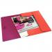 Leitz Urban Chic 3-Flap Folder Polypropylene. 150 sheet capacity. A4. Red