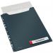 Leitz Cosy Privacy High Capacity Pocket File A4, Velvet Grey - Outer carton of 12 46680089