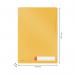 Leitz Cosy Privacy Folder A4, Warm Yellow - Outer carton of 12 47080019